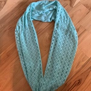 Teal Infinity Scarf